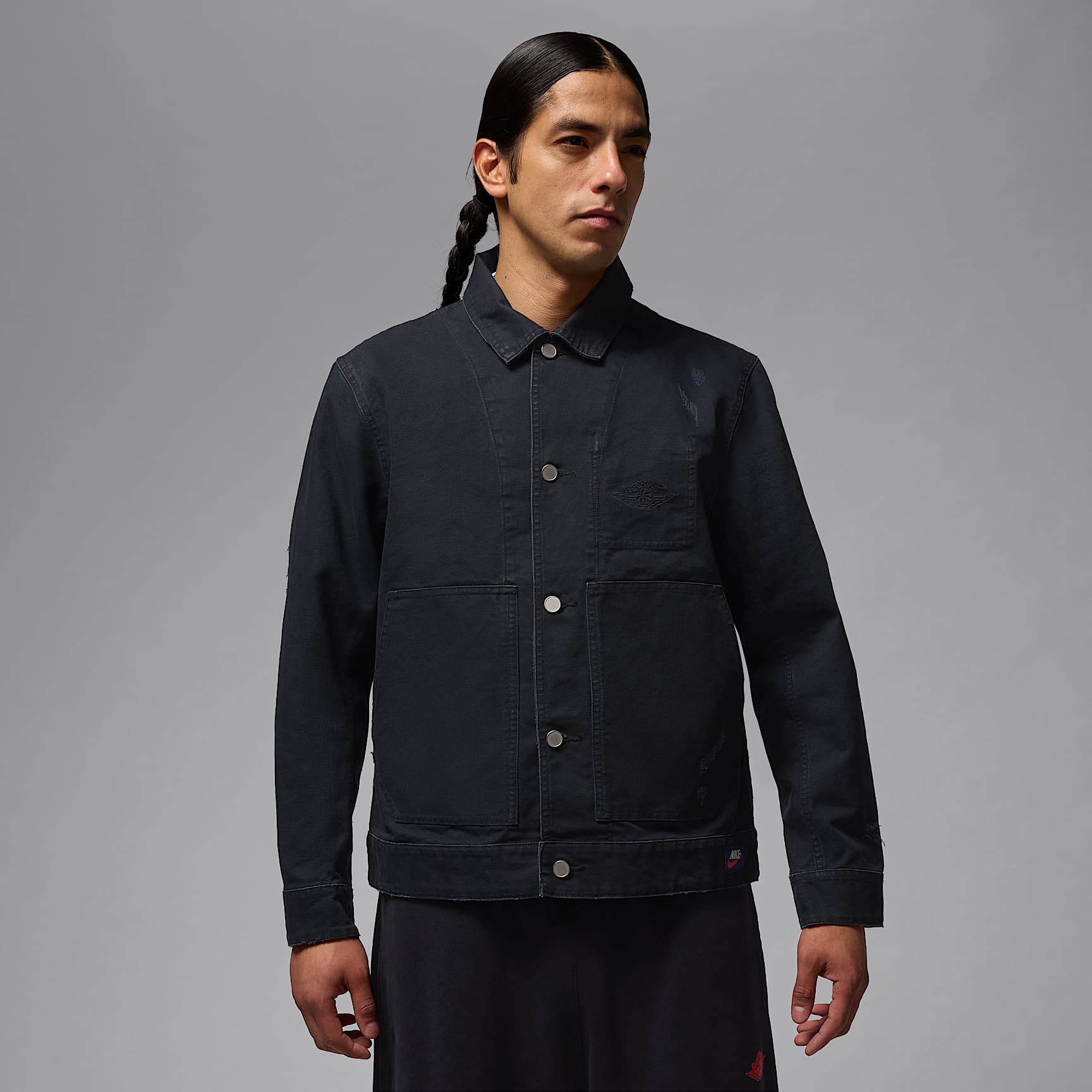 ナイキジョーダン ブランド ジョーダン シカゴ ジャケット ブラック サイズL NIKE公式】エア ジョーダン レア エア シカゴ メンズジャケット